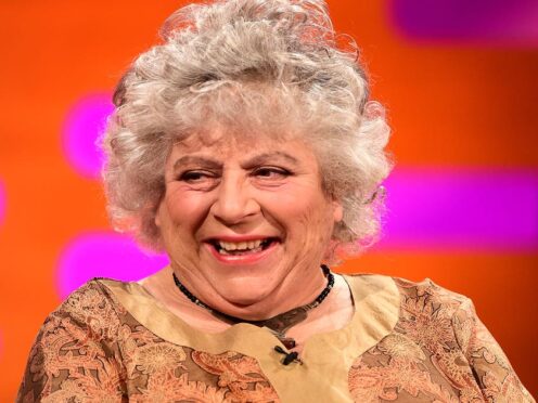 Miriam Margolyes says she “never had any shame about being gay” as she makes her British Vogue cover debut aged 82 (PA)
