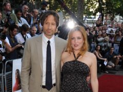Gillian Anderson and David Duchovny (Ian West/PA)