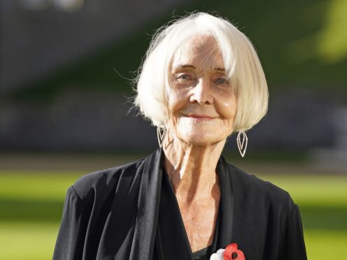 Actress Dame Sheila Hancock (Andrew Matthews/PA)