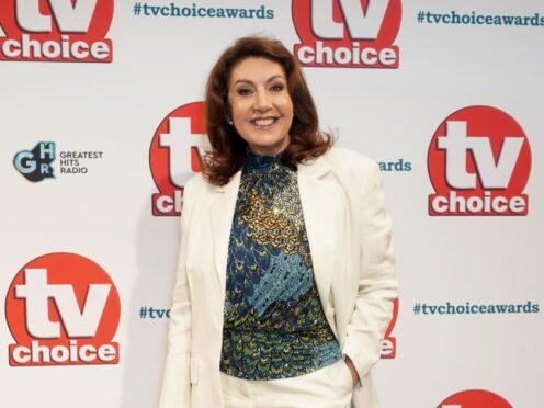 Jane McDonald will replace Phillip Schofield as the host of the British Soap Awards this weekend, according to multiple reports (Yui Mok/PA)
