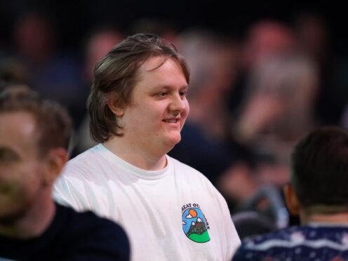 Singer Lewis Capaldi has announced he will be taking a step back (Zac Goodwin/PA)