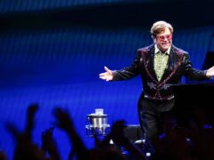 Sir Elton John performs on stage during his Farewell Yellow Brick Road show (Ian West/PA)