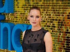 Jennifer Lawrence arrives for the UK premiere of No Hard Feelings (Ian West/PA)