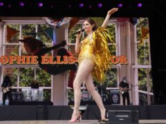 Sophie Ellis-Bextor performing on the Pyramid Stage at the Glastonbury Festival, at Worthy Farm in Somerset (Yui Mok/PA)