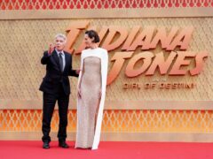 Harrison Ford and Phoebe Waller-Bridge (Ian West/PA)