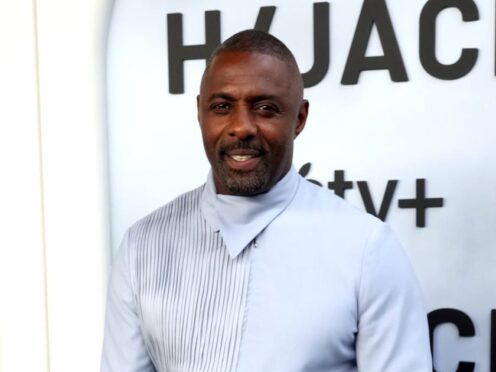 Idris Elba: Filming sequences inside a plane for six months was ‘claustrophobic’ (Jeff Moore/PA)