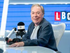 Lord Andrew Lloyd Webber appears on LBC’s Nick Ferrari at Breakfast show, at the Global Studios, London (Stefan Rousseau/PA)