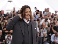 Thousands of fans sing to Johnny Depp in Romania to mark actor’s 60th birthday (Vianney Le Caer/AP)