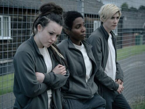 Bella Ramsey, Tamara Lawrance and Jodie Whittaker in the second series of Time (BBC/Sally Mais)