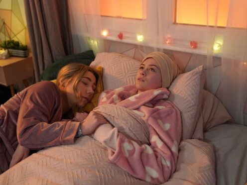 Hollyoaks airs Niamh Blackshaw’s final scenes as her character dies from cancer (Limepictures/PA)