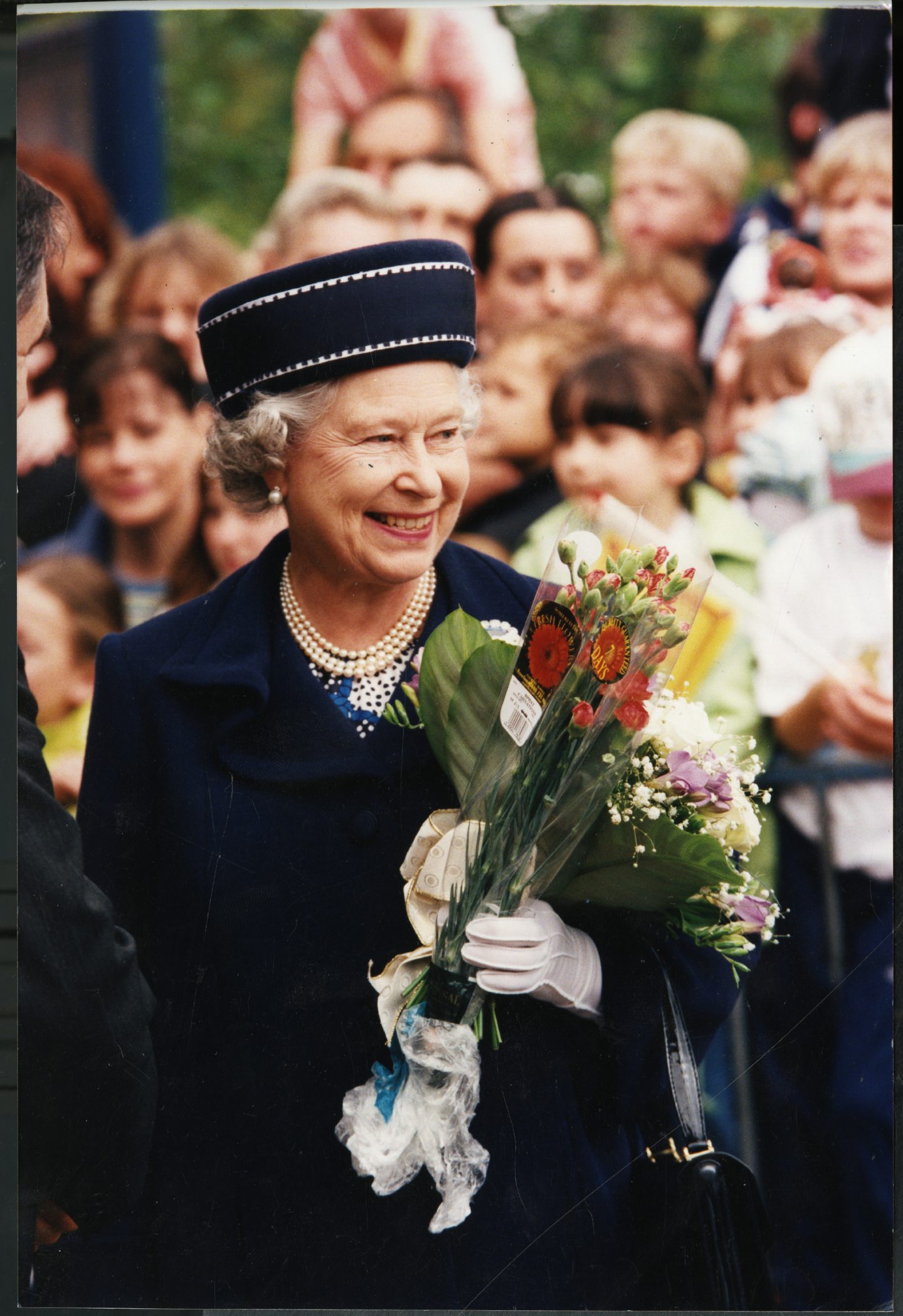The Queen in Glenrothes.