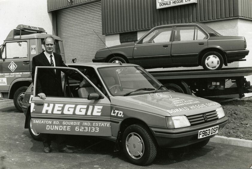 Dundee car garages and showrooms pics spark motoring memories