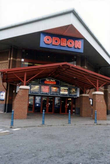 Odeon frontage.
