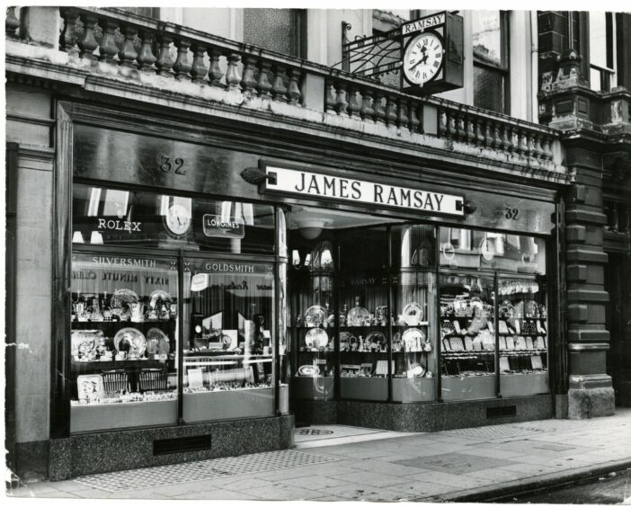 James Ramsay's exterior in October 1963. Image: DC Thomson.