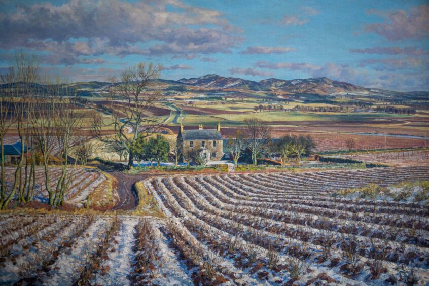 Sidlaw Vista from Muirhead by McIntosh Patrick which is on display.