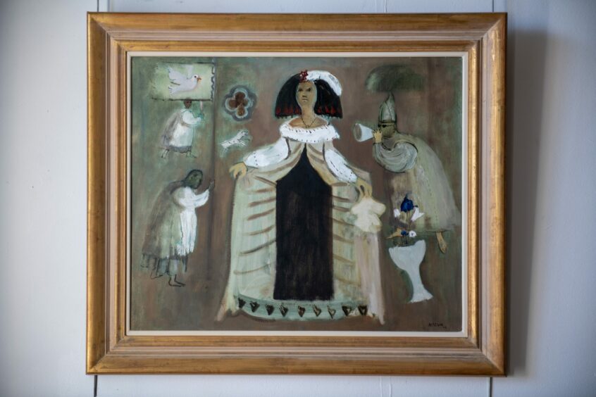 Infanta by David McClure is part of the Four Dundee Artists exhibition. 