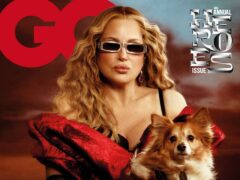 Jennifer Coolidge on the cover of British GQ (Charlotte Rutherford)