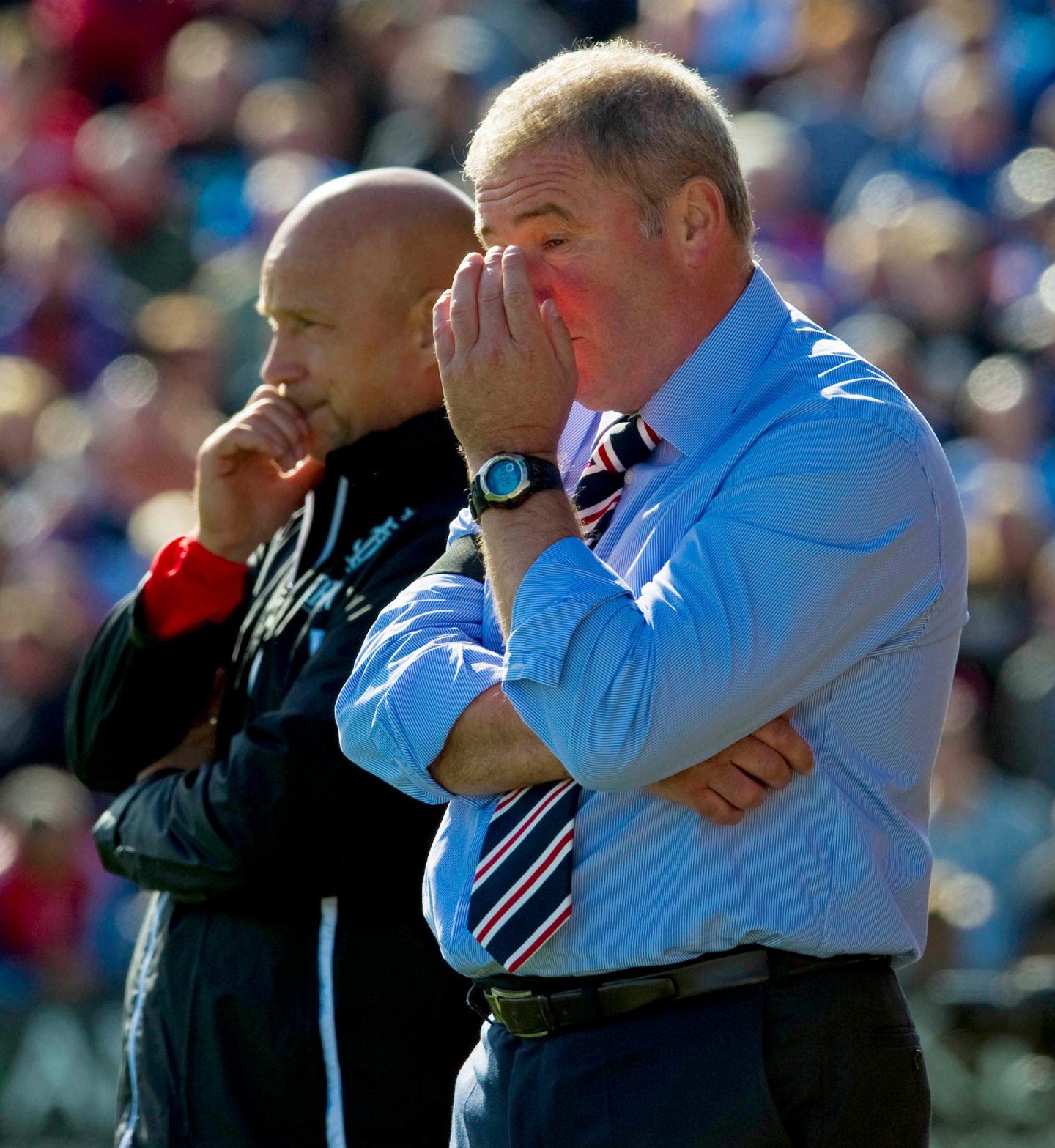 Rangers manager Ally McCoist on the sidelines