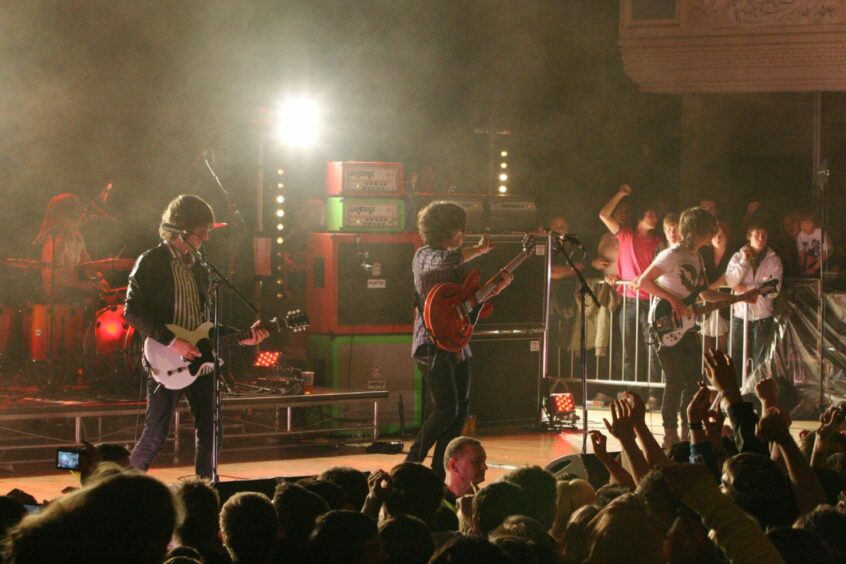 The View at the Caird Hall during the February 2009 concert.