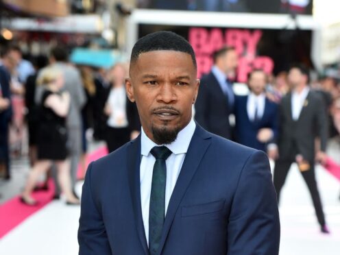 Jamie Foxx was admitted to hospital for an unspecified health issue (Matt Crossick/PA)