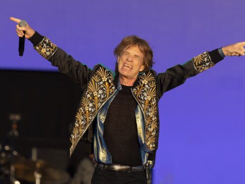 Sir Mick Jagger of The Rolling Stones is celebrating his 80th birthday (PA)