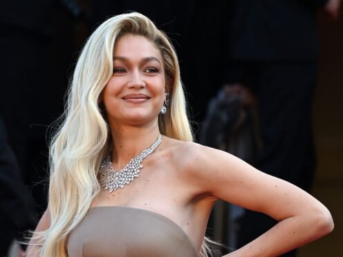 Model Gigi Hadid was arrested for cannabis possession in the Cayman Islands (Doug Peters/PA)