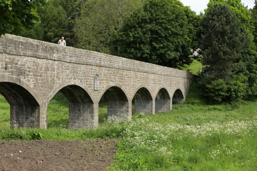 The bridge after restoration.