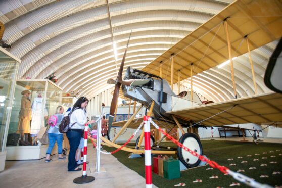 The early days of flight and aircraft design were on display.