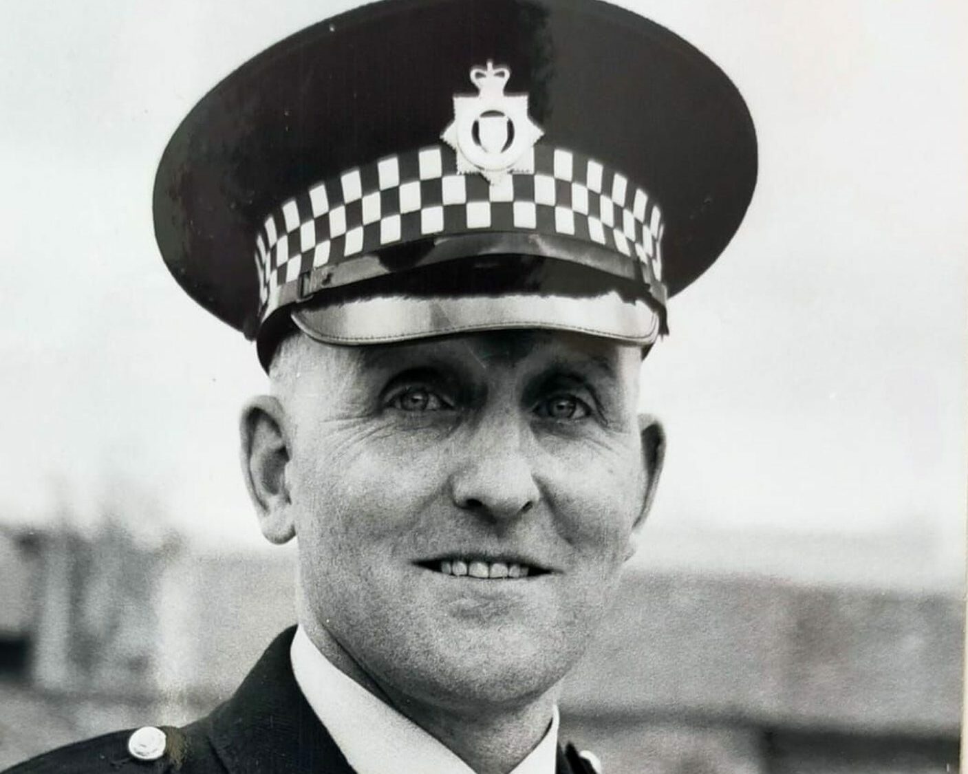 William (Bill) Tavendale during his time with British Transport Police.