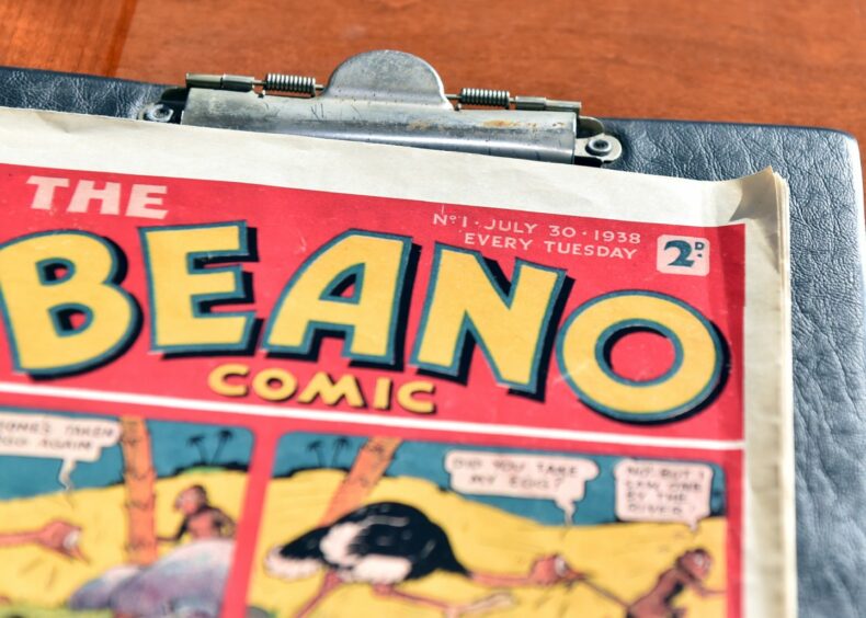How the first edition of The Beano looked with the publication date of July 30 1938. Image: Scott Baxter.
