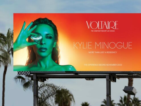 Kylie Minogue has announced her first residency in Las Vegas (Voltaire/PA)