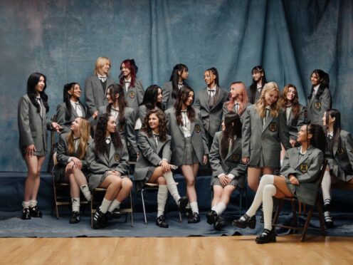 The 20 contestants competing got a spot in a global girl group (Hybe/Geffen Records/PA)