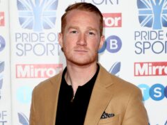 Former Olympic athlete Greg Rutherford suffered a suspected allergic reaction and was rushed to A&E by his fiancee Susie Verrill (Lia Toby/PA)