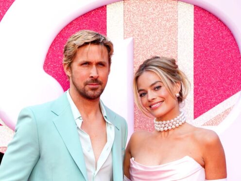 Barbie, starring Ryan Gosling and Margot Robbie, is now just outside the top 20 highest-earning films at the UK and Ireland box office (Ian West/PA)