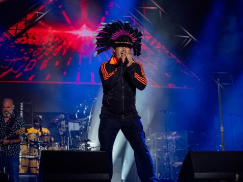 Jay Kay of Jamiroquai performing at the Victorious festival (Strong Island/Victorious Festival/PA)