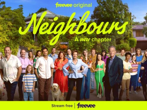 Neighbours is set to return in September (Austin Kim/Amazon Freevee/PA)