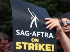 US actors union strike reaches one-month mark (AP Photo/Teresa Crawford)