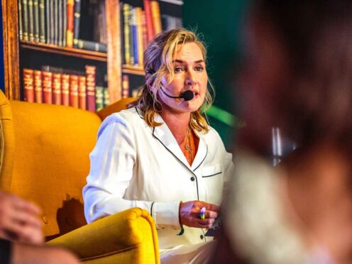 Kate Winslet at Camp Bestival Shropshire (Leora Bermeister/Farelight Productions/Camp Bestival/PA)