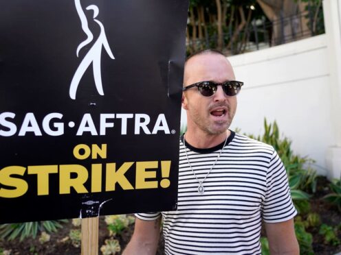 Aaron Paul says higher-ups at Hollywood studios need to ‘come back to reality’ (Chris Pizzello, AP)
