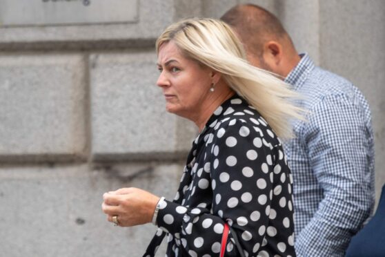 Donna Stewart, who crashed in Inverness, leaving High Court in Aberdeen