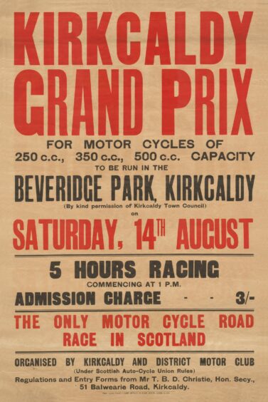 The 40 glorious years of competition at Beveridge Park started with the Kirkcaldy Grand Prix in 1948.