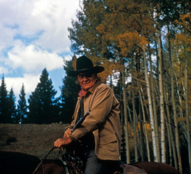 John Wayne won the Oscar for True Grit in 1969 during a remarkable 50-year career. Image: Shutterstock.