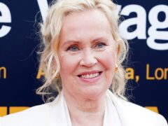 Agnetha Faltskog attending the Abba Voyage digital concert (Ian West/PA)