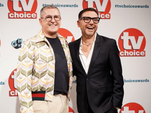 Stephen Webb (left) and Daniel Lustig, who have announced their departure from TV’s Gogglebox (Yui Mok/PA)