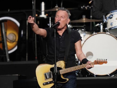 Bruce Springsteen and the E Street Band performing on stage at BST Hyde Park in London (Jordan Pettitt/PA)