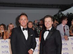Anthony McPartlin and Declan Donnelly at the National Television Awards 2023 (Lucy North/PA)