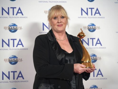 Actress Sarah Lancashire, who won the special recognition gong at this year’s National Television Awards, has revealed she has ‘brain fog’ due to the ‘most terrible’ menopause (Lucy North/PA)