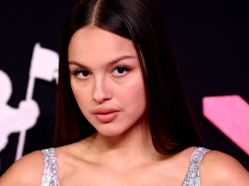 Olivia Rodrigo attending the MTV Video Music Awards 2023 held at the Prudential Center in Newark, New Jersey (Doug Peters/PA)