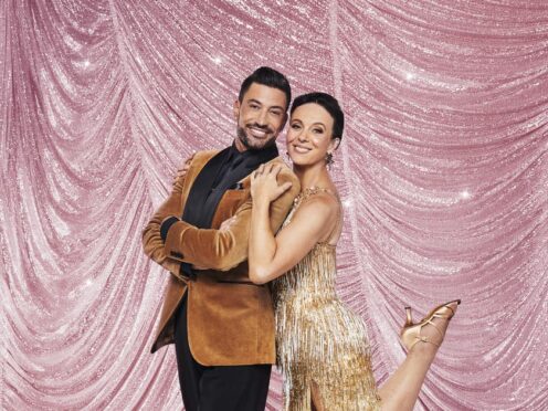 Giovanni Pernice and Amanda Abbington appear on this year’s Strictly Come Dancing (BBC/PA)