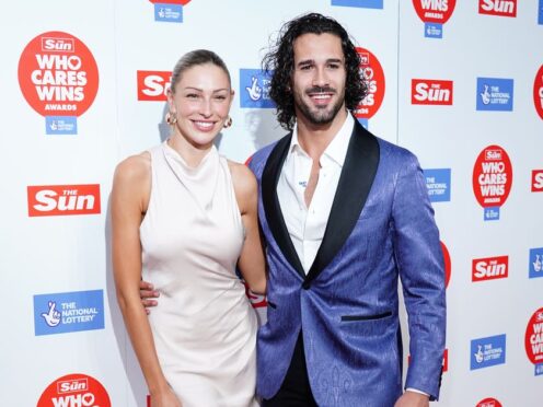 Reality TV star Zara McDermott said her mother ‘screamed’ when she found out her professional partner on Strictly Come Dancing is Graziano Di Prima (Ian West/PA)